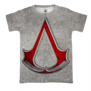 3D футболка з гербом ассасинов (Assassin's Creed)