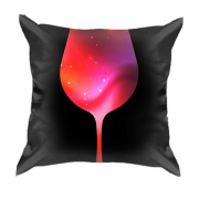 3D подушка с винным космосом