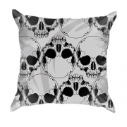 3D подушка Skull pattern