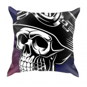 3D подушка Skull Pop Art