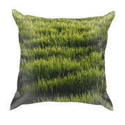 3D подушка Green grass pattern