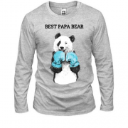 Лонгслив Best Papa Bear