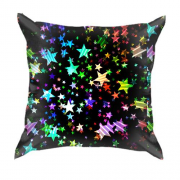 3D подушка Multicolored stars