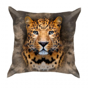 3D подушка "Леопард"