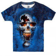 Детская 3D футболка Hell Skull