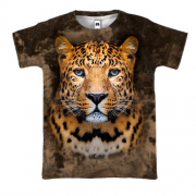 3D футболка "Леопард"