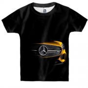 Детская 3D футболка Mercedes-Benz Car