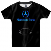 Детская 3D футболка Mercedes-Benz S-Class