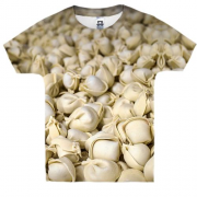 Детская 3D футболка с пельменями