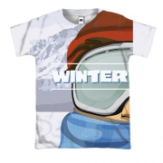 3D футболка Winter