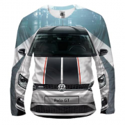 Мужской 3D лонгслив Volkswagen Polo GT