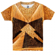 Детская 3D футболка с Египетскими пирамидами