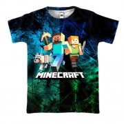 3D футболка Minecraft (Майнкрафт)
