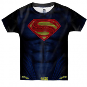 Детская 3D футболка "Костюм Супермэна"