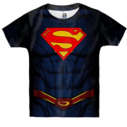 Детская 3D футболка "Костюм Супермэна" (2)