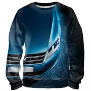 3D свитшот Volkswagen Blue
