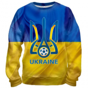 3D свитшот Федерация футбола Украины