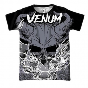 3D футболка "Venum" череп