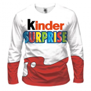 Чоловічий 3D лонгслів "Kinder Surprise"
