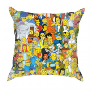 3D подушка "Симпсоны"