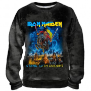 3D світшот Iron Maiden - stand with Ukraine