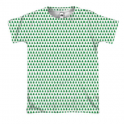 3D футболка з зеленими ялинками