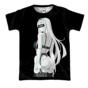 3D футболка 02 Waifu - Darling In The Franxx