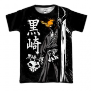 3D футболка Ичиго с мечом - Bleach