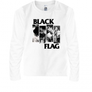 Детская футболка с длинным рукавом Black Flag (группа)