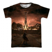 3D футболка Fallout - New Vegas