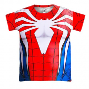 3D футболка с костюмом Человека Паука