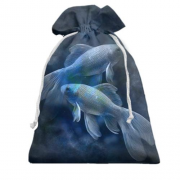 Подарочный мешочек со знаком зодиака - Рыбы