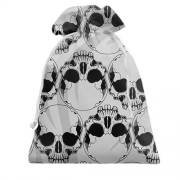 Подарочный мешочек Skull pattern