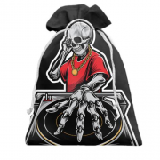 Подарочный мешочек Skull DJ