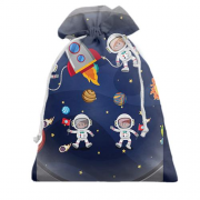 Подарочный мешочек Kids Astronauts