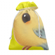 Подарунковий мішечок Cute yellow bird