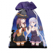 Подарочный мешочек Halloween anime girls