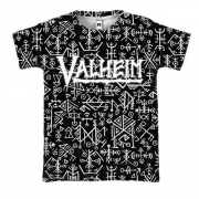 3D футболка Вальхейм символы