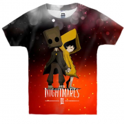 Дитяча 3D футболка Моно та Шоста - Little Nightmares II