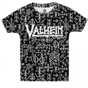 Детская 3D футболка Вальхейм символы
