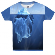 Дитяча 3D футболка з айсбергом