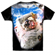 Детская 3D футболка с астронавтом