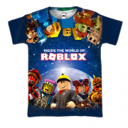 3D футболка Roblox - inside the world
