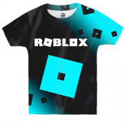 Дитяча 3D футболка Roblox лого