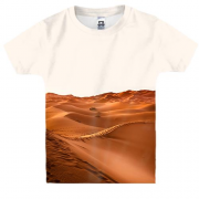 Дитяча 3D футболка з пустелею