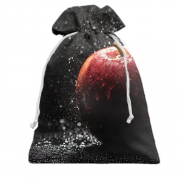 3D Подарочный мешочек с яблоком