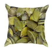 3D подушка с очищенными семенами тыквы