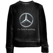 Детский 3D свитшот Mercedes-Benz - The best or nothing