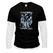 Лонгслив комби с Hollywood Undead (арт)