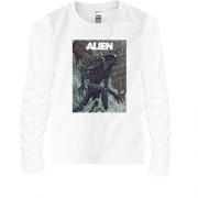 Детская футболка с длинным рукавом с постером Alien